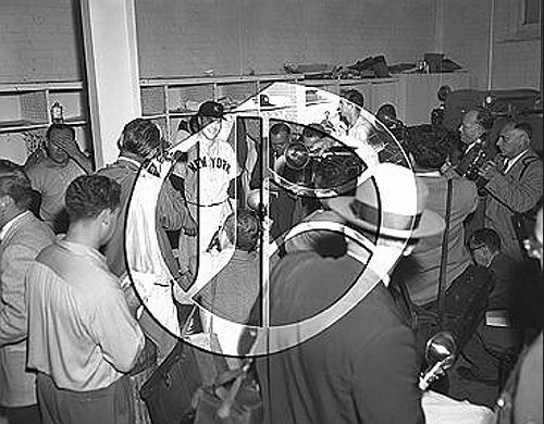 Vic Raschi in lockerroom52N0051